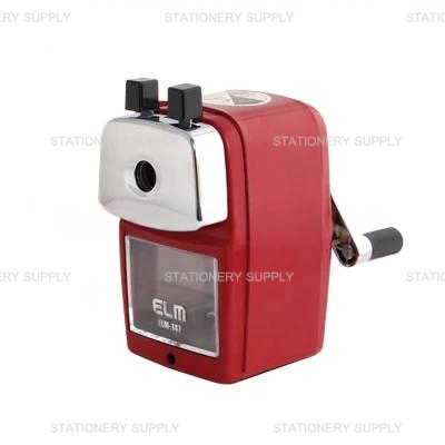 เครื่องเหลาดินสอ อีแอลเอ็ม No.ELM147 สีแดง