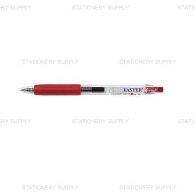 ปากกาเจล ฟาสเตอร์ No.CX719 0.5 สีแดง