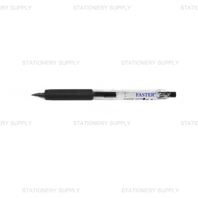 ปากกาเจล ฟาสเตอร์ CX719 0.5 สีดำ