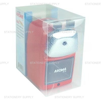 เครื่องเหลาดินสอ อโรม่า 5-A  สีแดง