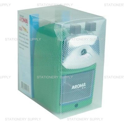 เครื่องเหลาดินสอ อโรม่า 5-A  สีเขียว