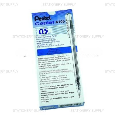 ดินสอกด เพนเทล No.A105M-CX สีฟ้าเมทัลลิค