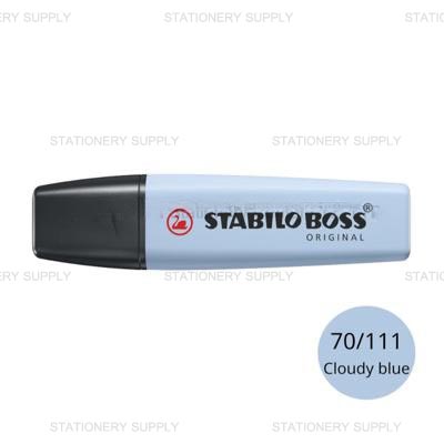 STABILO BOSS ปากกาเน้นข้อความ Pastel 70/111 สีฟ้า1