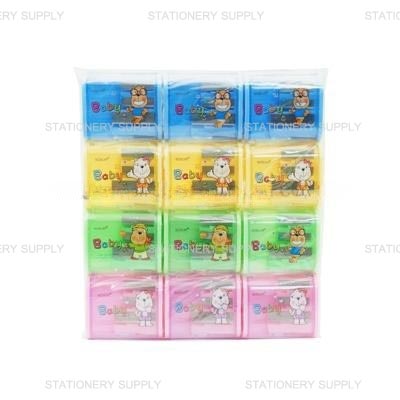 กบเหลาดินสอ 3 รู BD-291 (แพ็ค 12 อัน)