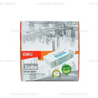 Deli ยางลบดินสอ DL-H00110 (แพ็ค 30 ก้อน)