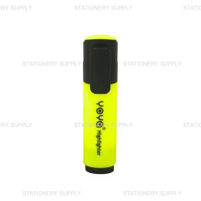 YOYA ปากกาเน้นข้อความ สีเหลือง No.1901 (แพ็ค5ด้าม)