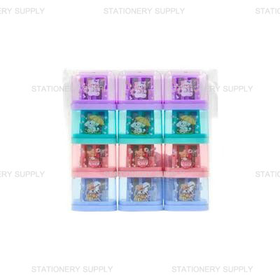 KTS กบเหลาดินสอ 2 รู XG-360 (แพ็ค12อัน)