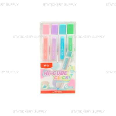 M&G ปากกาเน้นข้อความ 4 สี AHMF0673 (แพ็ค4ด้าม)