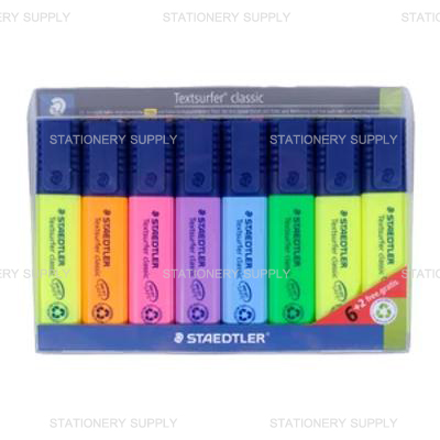 (Fair_ST) Staedtler ปากกาเน้นข้อความ 8 สี WP8 No.364 (แพ็ค1ชุด)