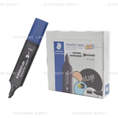 (Fair_ST) Staedtler ปากกาเน้นข้อความ สีดำ No.364-9C (แพ็ค10ด้าม)