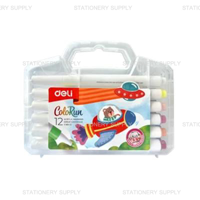 Deli ปากกาอะคริลิก 12 สี C189-12 (แพ็ค12ด้าม)