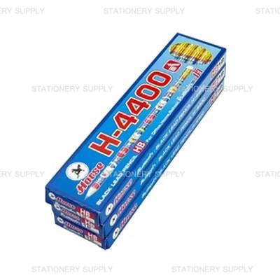 Horse ดินสอดำ HB H-4400 ลายไดโนเสาร์ (แพ็ค144แท่ง)