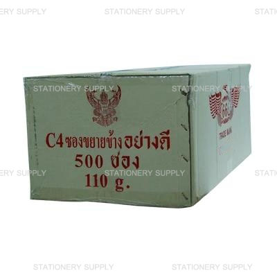 ซองขยายข้าง C4 110G ครุฑ 666