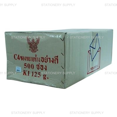 ซองขยายข้าง C4 KI 125g ครุฑ 666