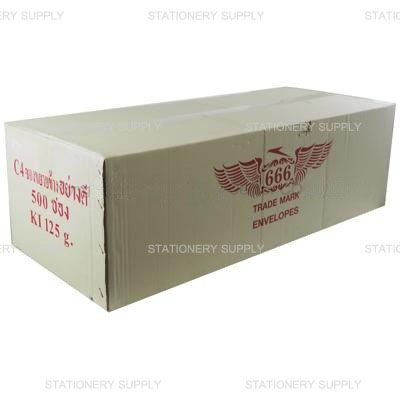 ซองขยายข้าง C4 KI 125g ไม่ครุฑ 666