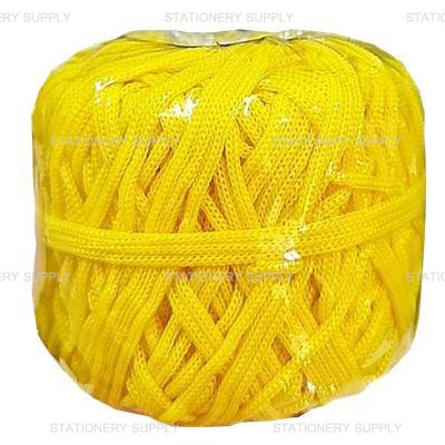 (B_ES) E'sy เชือกร่มถัก สีเหลือง (แพ็ค6ม้วน)