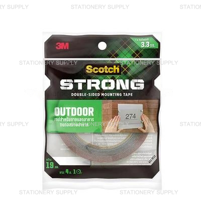 เทปกาว 2 หน้า 3 M 411  1.5 ม. x 19 มม.