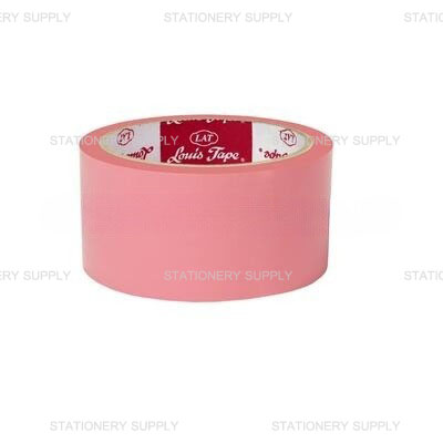 เทปโอพีพี หลุยส์ 2 นิ้ว x 45 หลา สีชมพูอ่อน