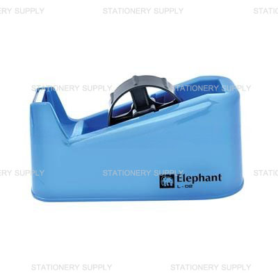 (F_DH) Elephant แท่นตัดเทป รุ่น L02 สีฟ้า (แพ็ค1อัน)