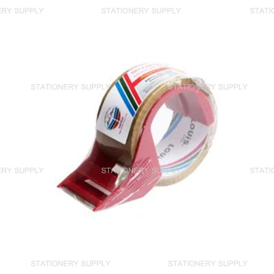 Louis เทป OPP No.P85 2 นิ้ว x 45 หลา สีขุ่น พร้อมแท่นตัด (แพ็ค1ม้วน)